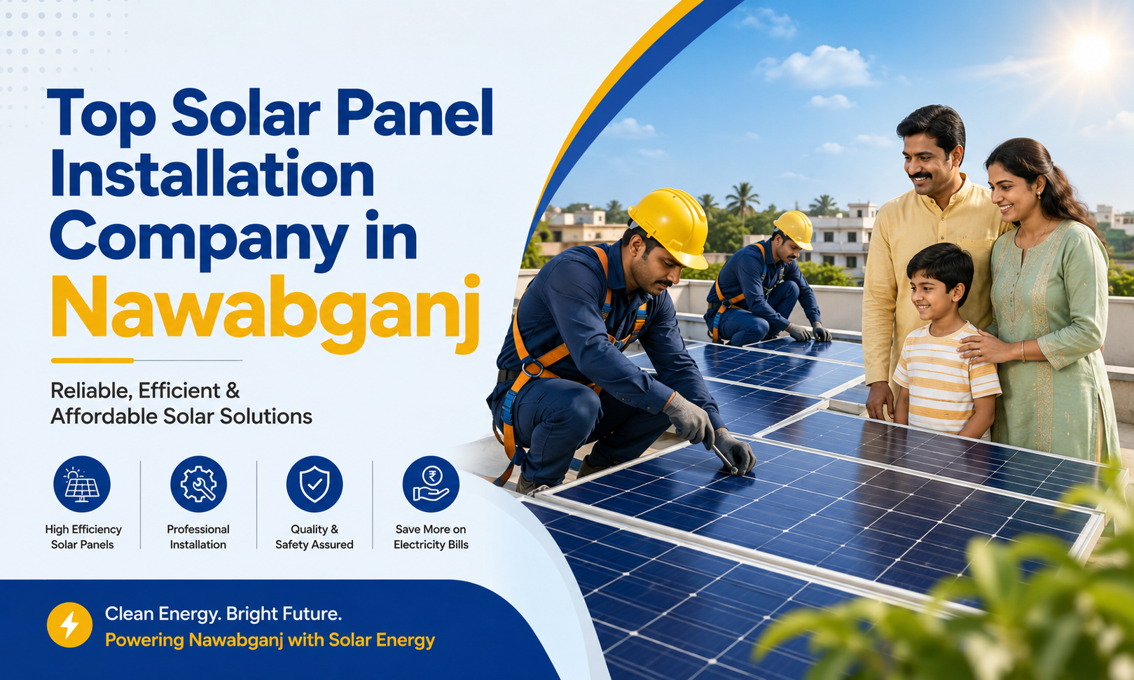 Top Solar Panel Installation Company in Nawabganj