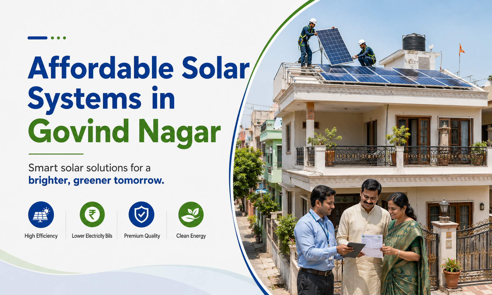 Affordable Solar Systems in Govind Nagar