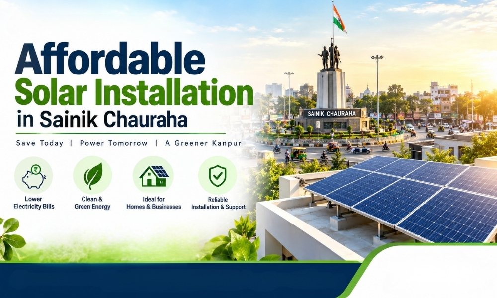 Affordable Solar Installation in Sainik Chauraha
